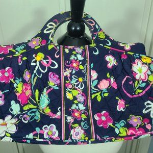 Vintage Vera Bradley Hand Held Purse Handbag Bold Print